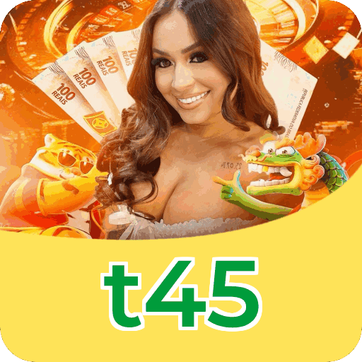 Números do app t45 em material de marketing — ilustração, não auditoria